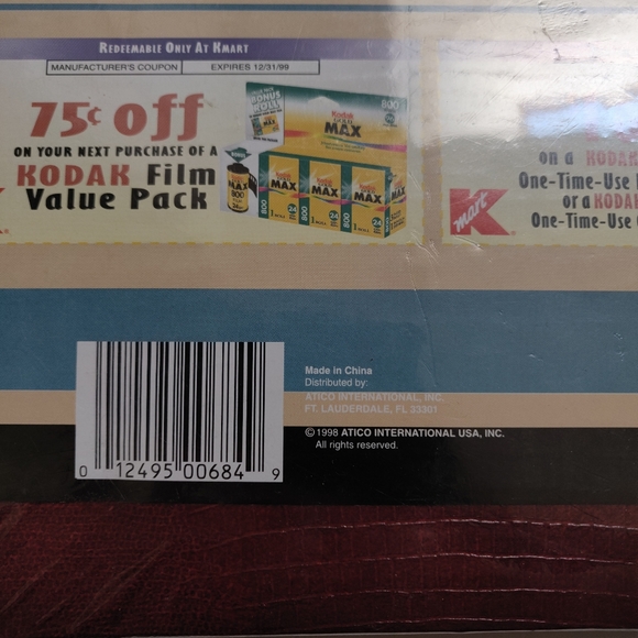 New Alexander Scott Vintage 1998 Deluxe Magnetic Photo Album Faux Leather - Picture 5 of 5